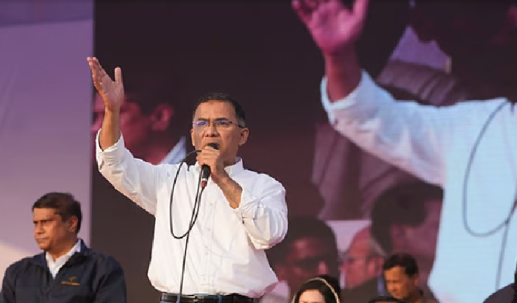 বিএনপির বিরুদ্ধে স্বৈরাচারী ভাষা ব্যবহার করছে একটি দল: তারেক রহমান