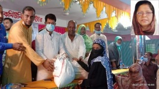 অসহায় মানুষের পাশে দাঁড়িয়েছেন ফরিদুন্নাহার লাইলী