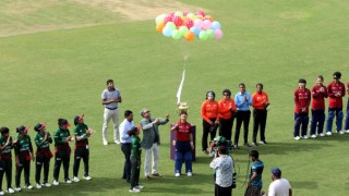 দেশের নবম আন্তর্জাতিক ক্রিকেট মাঠের যাত্রা শুরু